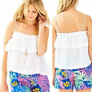 Lilly Pulitzer Mays Resort White Top